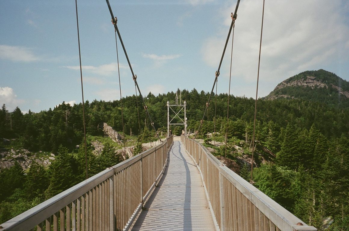 The Mile High Swinging Bridge