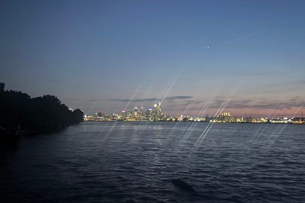 Sunset over Philadelphia