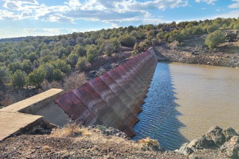 Ashfork-Bainbridge Steel Dam.