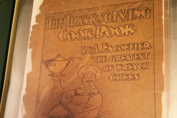 Escoffier really did not get Thanksgiving.