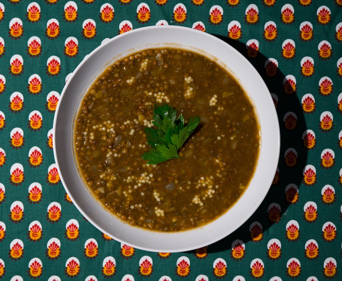 The varied ingredients in Tunisian <em>hlelem</em> tell the story of Sephardic movement.
