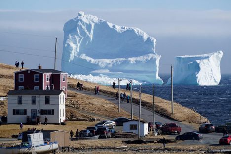 This (Very Cool) Photo of a Giant Iceberg Off Canada Is Also Now ... a Meme