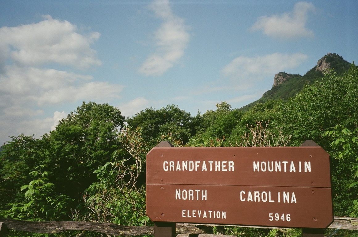 View from an overlook along the paved road up the mountain