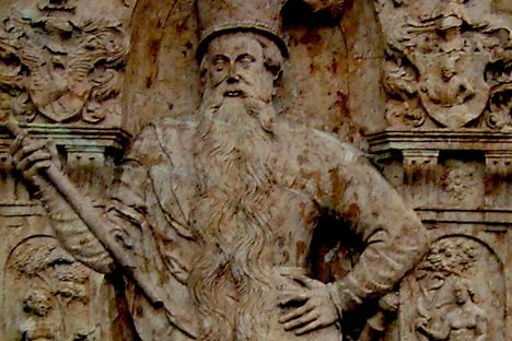 Hans Steininger's epitaph in Braunau am Inn.