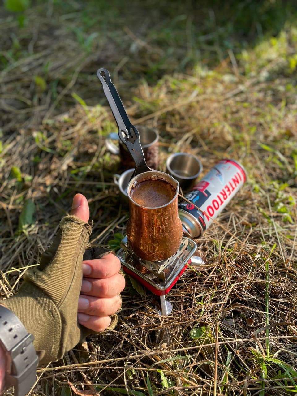 A Ukrainer underway in the field.