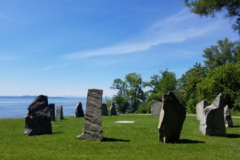 Burlington Earth Clock.