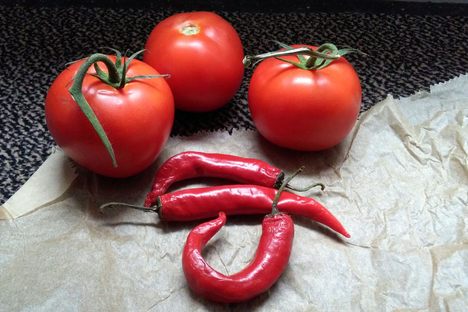Is it a tomato or is it a chili?