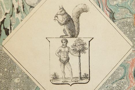 A mysterious bookplate.
