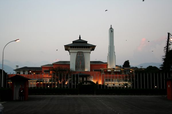 Narayanhiti Palace Museum Massacre Site in Kathmandu, Nepal