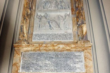 The Cenotaph of Pope Sylvester II