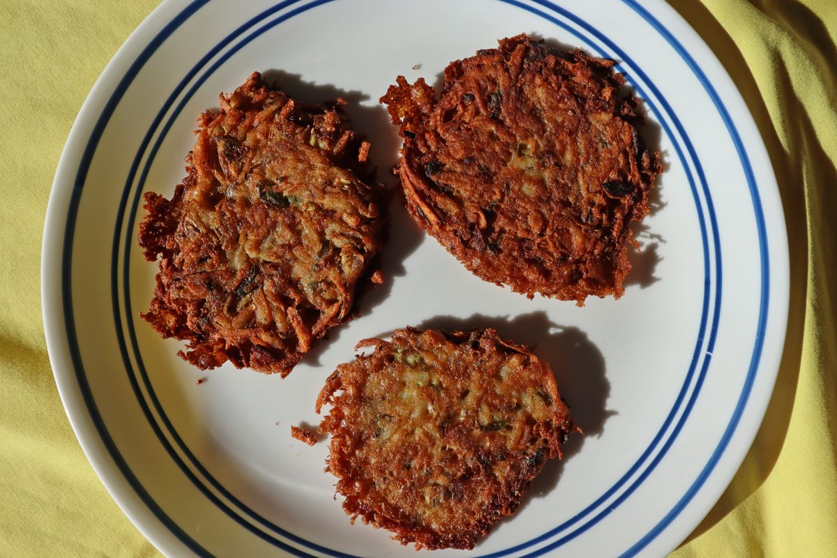 Twitty's Louisiana-style Latkes reflect the contributions of Black cooks to Southern Jewish cuisine.