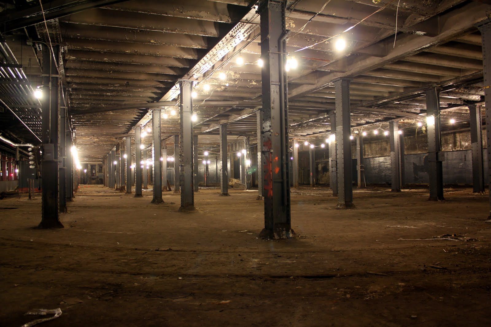 The raw space that will become the Lowline