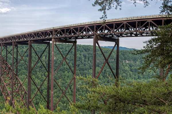 Book a catwalk tour with Bridge Walk high above the New River Gorge.