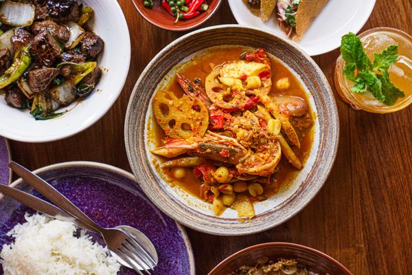 Chefs Aruss Lerlerstkull and Atcharaporn Kiatthanawat lean into regional traditions.