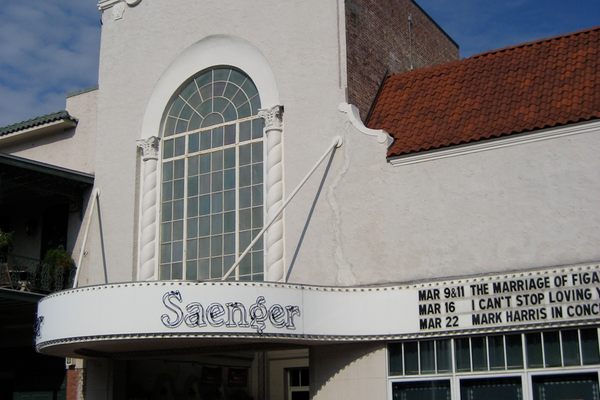 The marquee of Pensacola’s Saenger Theatre. "Saenger Theatre Pensacola 2007" 