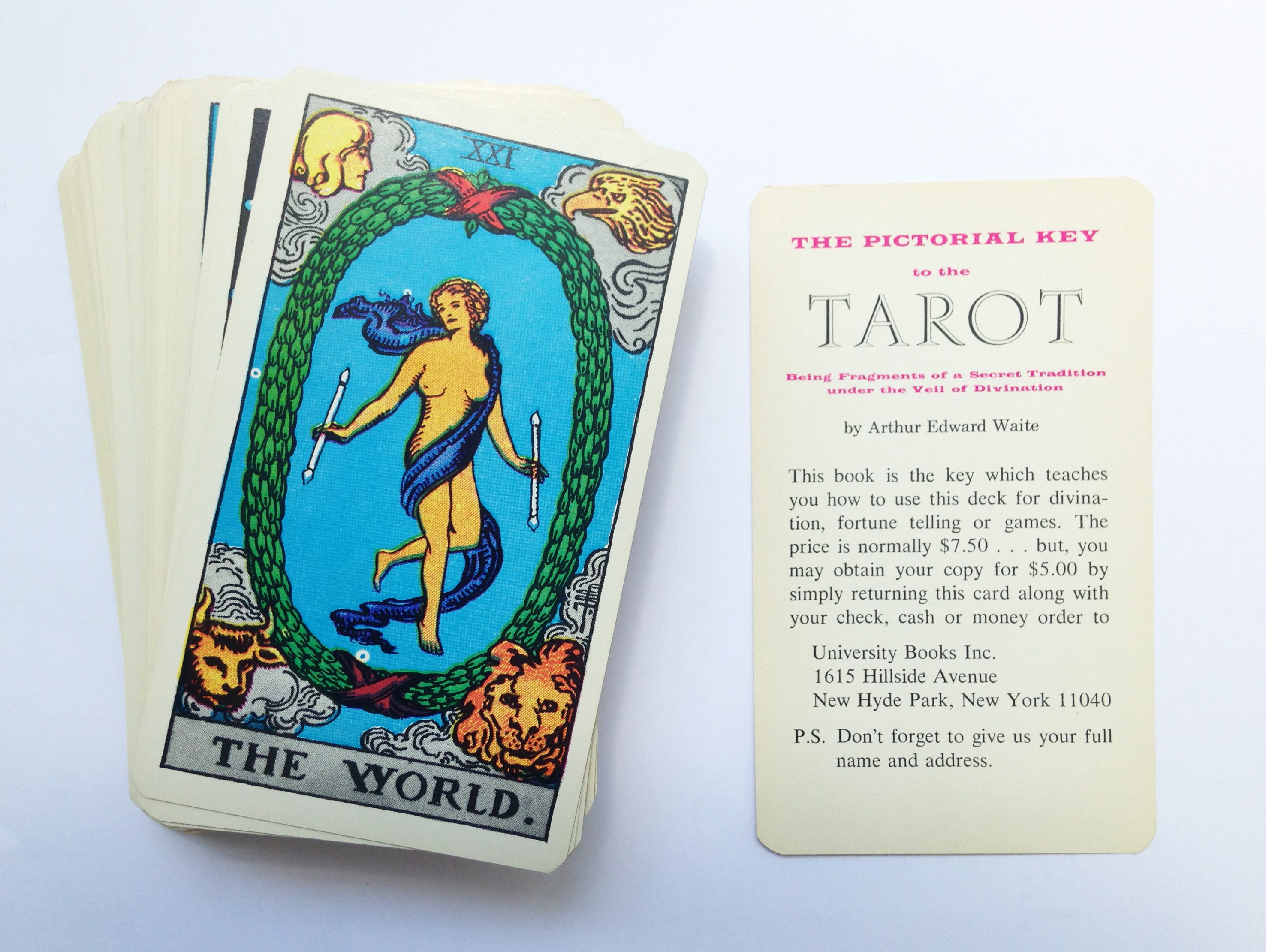 Tarot Cards With Added Key Word Meanings. Easy to Learn Tarot 