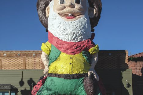 Meet Last Chance Joe, a grizzled, 36-foot-high prospector figure that was abandoned by its owner, a Sparks, Nevada casino.