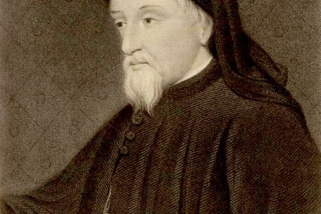 Portrait of Geoffrey Chaucer
