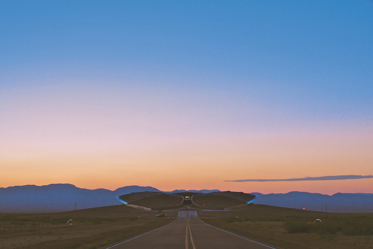 Spaceport America, New Mexico, USA.