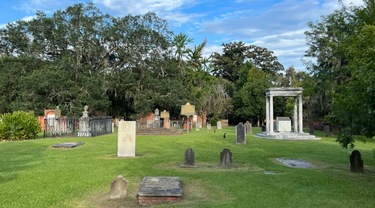 Fewer than 600 standing headstones remain in the cemetery.