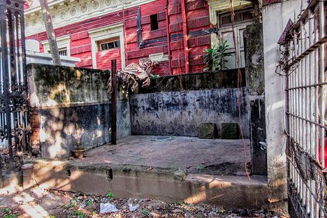 The Black Hole of Calcutta within Fort Wiliam