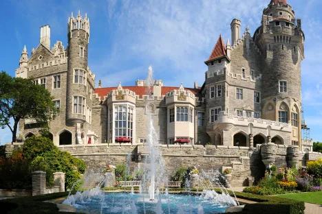 A listener in Toronto explored Casa Loma, and a nearby park that made the city disappear.