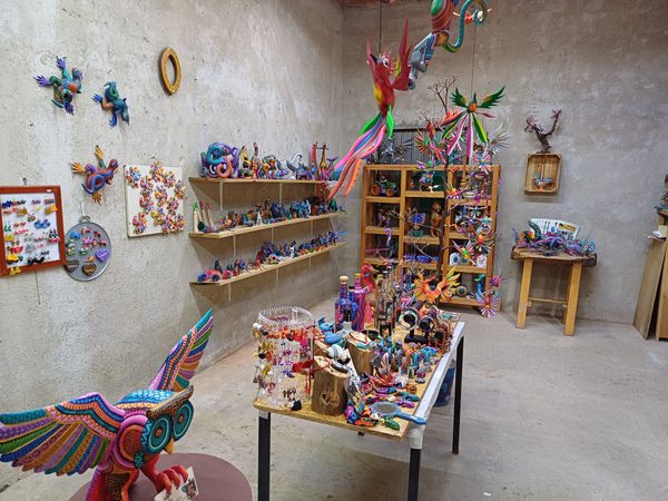 Casa Cruz in San Martín Tilcajete, Mexico