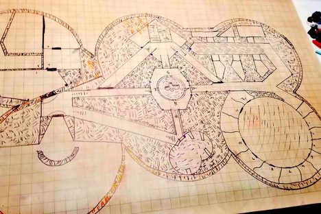 Dungeon maps are adventures in cartography.