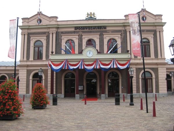 The Railway Museum (Spoorwegmuseum) in Utrecht, Netherlands