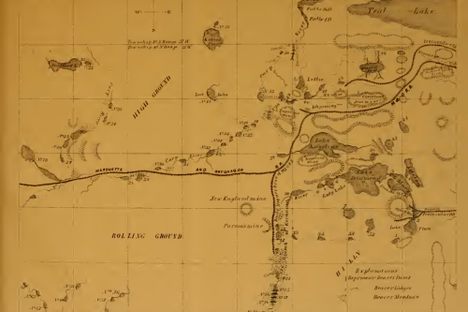 This 19th-Century Map Shows that Beaver Dams are Built to Last