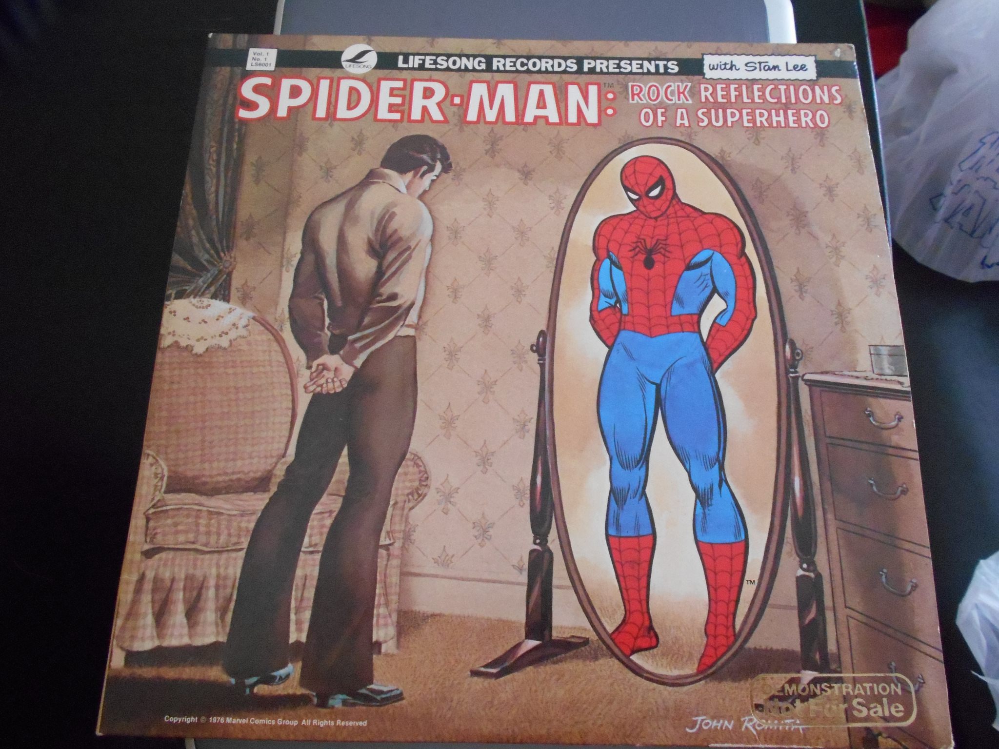 <em>Spider-man: Rock Reflections of a Superhero</em>.