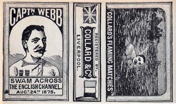A box of Captn Webb matches. (Image: CS&PF/Public Domain)