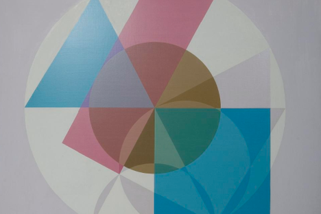 Equal Areas, Their Triangular Square Root and Pi, by Crockett Johnson
