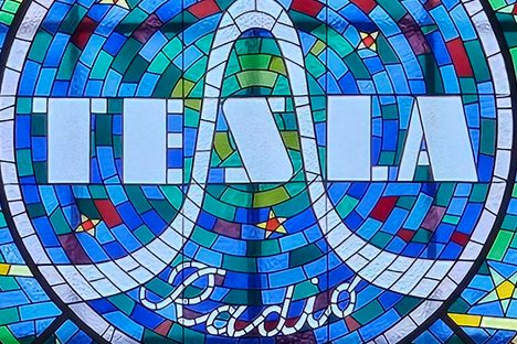 Tesla Stained-Glass Window 