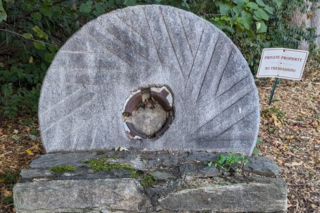 Cloud's Mill Race historical marker