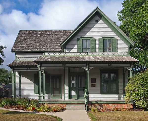 Sinclair Lewis Boyhood Home in Sauk Centre, Minnesota