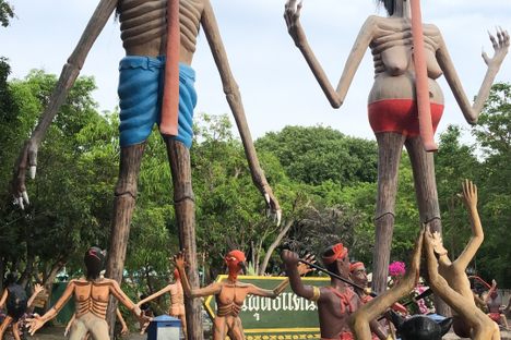 The Wang Saen Suk Hell Garden
