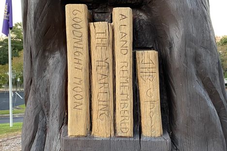 Library Oak Tree Fort Sculpture