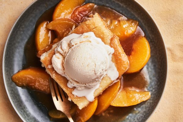 Chris Scott writes that peach cobbler figured in his "happiest food memories," just as it does for many Southern children. 