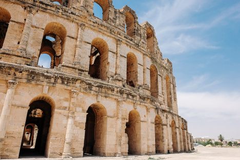 El Jem Amipitheatre, Tunisia.