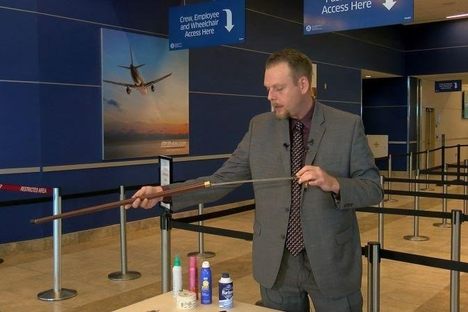 Found at the Airport: A Hidden Sword Inside an 80-Year-Old Woman's Cane