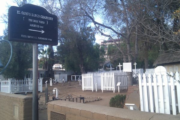 El Campo Santo Cemetery.