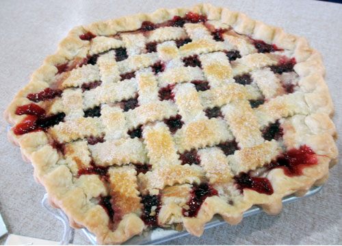 McCreedy's submission used her grandmother's metal pie pan.