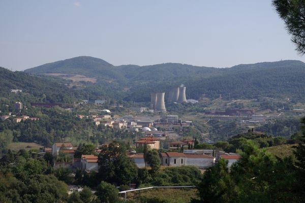 Larderello, a hotspot of geothermal power.