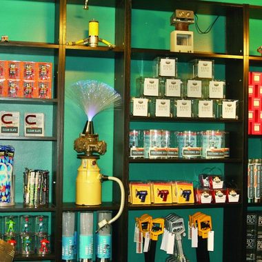 The Liberty Street Robot Supply & Repair interior