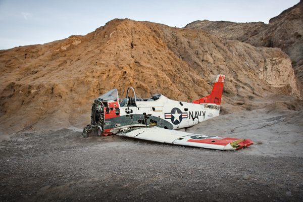 Nelson Navy Airplane Wreck