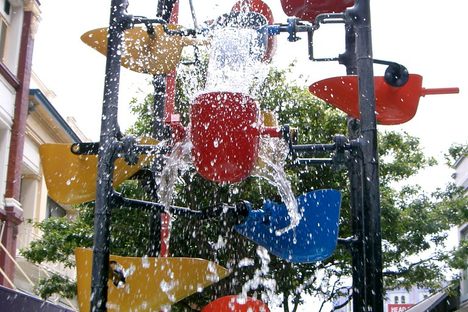 Bucket Fountain