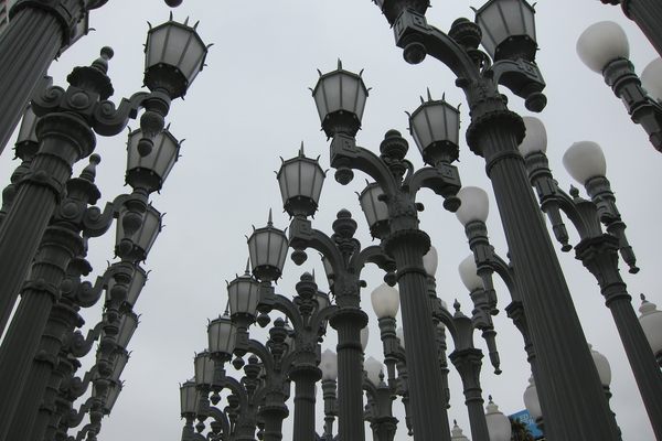 The lamps come from the 1920s and 1930s.