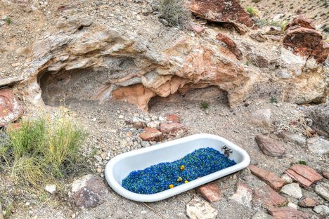 Blue Marble Bath wash.