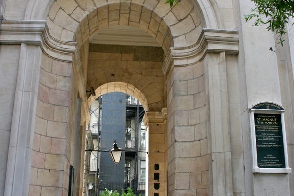 Pathway through St Magnus